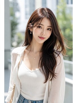 ランソ 成田店(RUNSO) 大人可愛い艶感ロングレイヤー