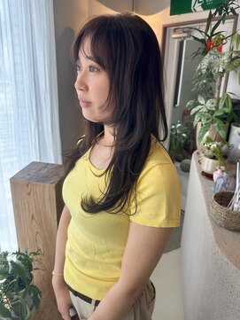 ソワ バイ ルシル(SOIE by Lucile) レイヤーカット　顔周りハッシュカット　福島市