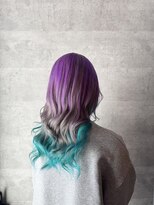 ブレイブ ヘアデザイン(BRaeVE hair design) ターコイズラベンダー