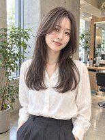 フィエルウメダ(Fier umeda)&nbsp;くびれロングレイヤー×艶ブラウングレージュ