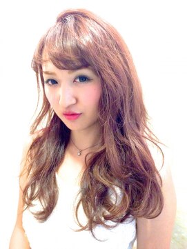 アンフィフォープルコ(AnFye for prco) アンフィフォープルコ☆外国人風ピンクアッシュ×ランダムカール