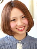 ナチュラル　ボブ