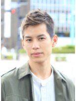 ブークル(boucle)&nbsp;外国人風２ブロックソフトモヒカン