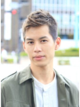 ブークル(boucle) 外国人風2ブロックソフトモヒカン