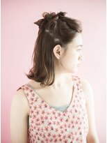 スリーバイキープ 尾山台(THREE by KEEP)&nbsp;【THREEbyKEEP、尾山台関谷】ハーフアップ、ヘアアレンジ
