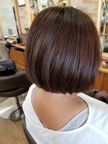 ルークス 中央林間(LOOOKS)&nbsp;ラベンダーベージュ×前下がりボブ