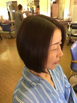 フィールモード ワイアールピー 野比駅前店(FEEl MODE YRP) 前下りグラデーションボブ