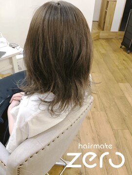ヘアメイクゼロ 坂戸駅前店(hairmake zero) エドルカラー ホワイトアッシュ