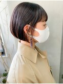 ミニボブ、前下がりボブ、スリークボブ、ワイドバング