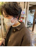 ショートクセ風パーマ
