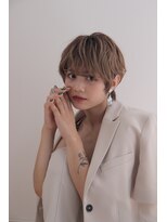 rouge style ニュアンスパーマショート