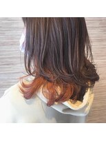 フェリエットバイビークール(feliette by Be-COOL)&nbsp;「feliette」軍司博司　インナーカラーオレンジ♪