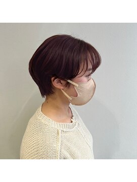 クリーク ノイズ ヘア 大手町店(CLIQUE noise hair) ピンクベージュ20代30代