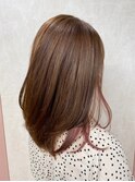 似合わせカット/アースカラー/くびれヘア/地毛風カラー学芸大学