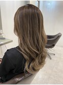 ベージュハイライト