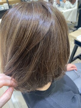 ジュイール(jouir) ナチュラルブラウンハイライト/グレーベージュ[30代40代]