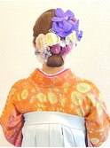 【MUA 札幌 馬場】卒業式×成人式 ヘアセット