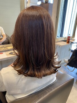 アイボリードット(ivory.) オレンジブラウン