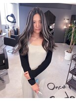 キング 梅田(K!ng)&nbsp;【梅田】ハイライトカラー髪質改善カラー髪質改善トリートメント