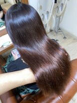 ソワン ドゥ ブレス エルネ 立花店(soin de brace elne) ダメージレスに縮毛矯正を！髪質改善で癖やうねりを解消し美髪へ