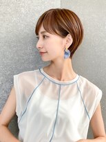 ロンド レグリーズ 立川(Lond leglise)&nbsp;ショート×顔周り×前髪×シルキーベージュ×グレージュカラー