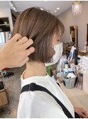 レイヤーボブ/外ハネボブ/大人ショート/ニュアンスカラー[千葉]