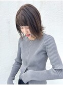 くびれボブ/カーキグレージュ