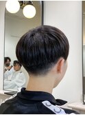 こだわり抜いた刈り上げマッシュ