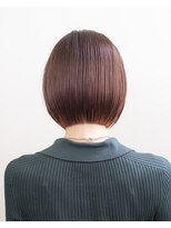 ルプラ ガーデン(le-pla garden) ブラウンカラー#ブリーチなし#前下がり#ダメージレスカラー#豊橋