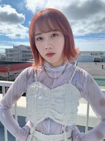 ルル(LuLu by KENJE)&nbsp;オレンジベージュ【藤沢/艶髪/ヘッドスパ/髪質改善/イノア】