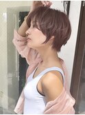 ショートボブ髪型20代30代40代50代前髪あり前髪なし面長丸顔小林