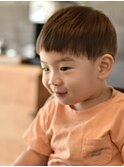男の子ラウンドマッシュ【キッズカット/メンズヘア】