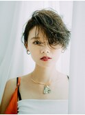 クールな耳掛けショート/20代/30代/40代/ハレマチ通り