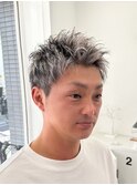 ホワイトメッシュショート【suiw】昭和町/天王寺/阿倍野