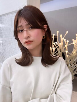 アンフィニー 銀座(ANFINI) レイヤーカット/前髪カット/くびれヘア/ウエットヘア/髪質改善