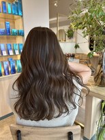 シダミノオ(sida MINOH)&nbsp;白髪ぼかしハイライト♪ウェーブヘア/ニュアンスカラー