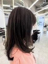 ブラウン(Brown)&nbsp;自然な筋感★50代からはじめる白髪ぼかしハイライト