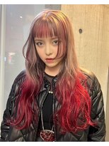 ヌル 原宿店(Null)&nbsp;エンドカラー[デザインカラー/ケアブリーチ/アンブレラカラー]