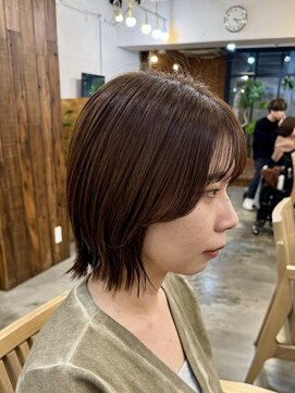 ファルベ(Farbe) 髪質改善/セミディ/シアーカラー/ダークアッシュ/魅力倍増カール