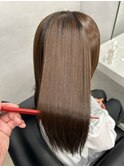 髪質改善美髪ストレート/艶髪