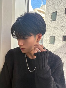 ユーフォリア 渋谷グランデ(Euphoria SHIBUYA GRANDE) メンズカット  シースルーバング  Syuri