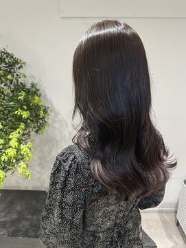 サルファ ヘアデザイン 名古屋 丸の内(S.ALPHA HAIR DESIGN) グレージュ切りっぱなしボブ前髪ありミニボブミルクティベージュ