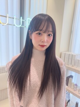 ユーリ(JUURI) ブラウン/マロンベージュ/ロング/透明感カラー