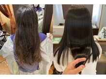 【 驚異のリピート率98％！】髪を蘇らせるオリジナルの新技術！ミネラルケアの徹底施術プロセス！