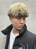 ダズルヘアーエイチ(DAZZLE hair H) 波巻きスパイラルツートーンホワイトカラー