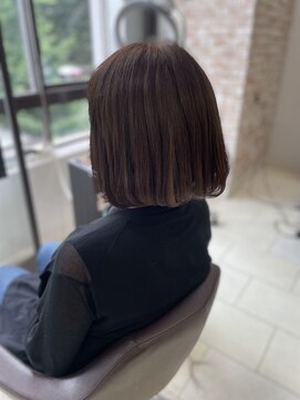 マニッシュ 三鷹駅前店 ベージュカラー×ボブ