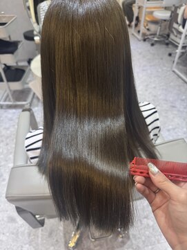 ジーナ 天神(Zina) [Zina福岡天神]髪質改善/ワンレン/韓国ヘア/前髪/顔周り