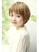 【+ONE 自由が丘】大人かわいいアンニュイ小顔ショート