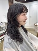 黒髪/オリーブグレー/ココアベージュ/小顔/クラゲヘアー【千葉】