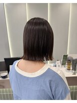 ロンドリゼル 札幌(Lond RiseL) オリーブグレー/前髪/ボブ/マロンベージュ/レイヤーカット/小顔